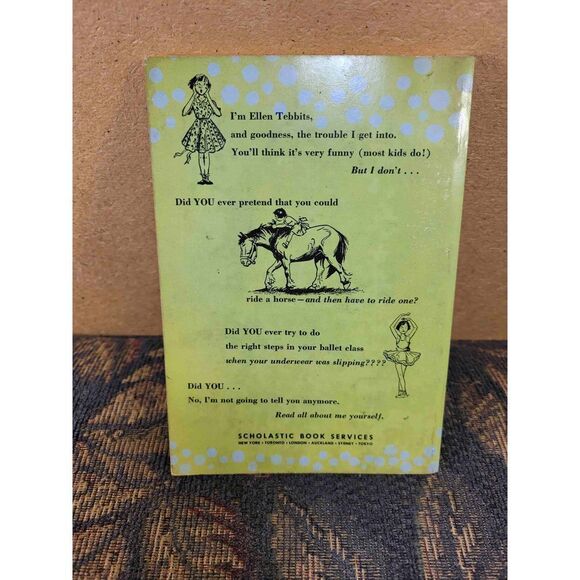 Vintage 1975 Ellen Tibbets by Beverly Cleary - Picture 2 of 5
